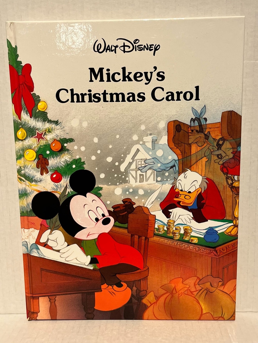Vintage Hardcover edition of Walt Disney's Mickey’s Christmas Carol, Classic